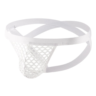 Men's Underwear T-back Lace Mesh Double G-string