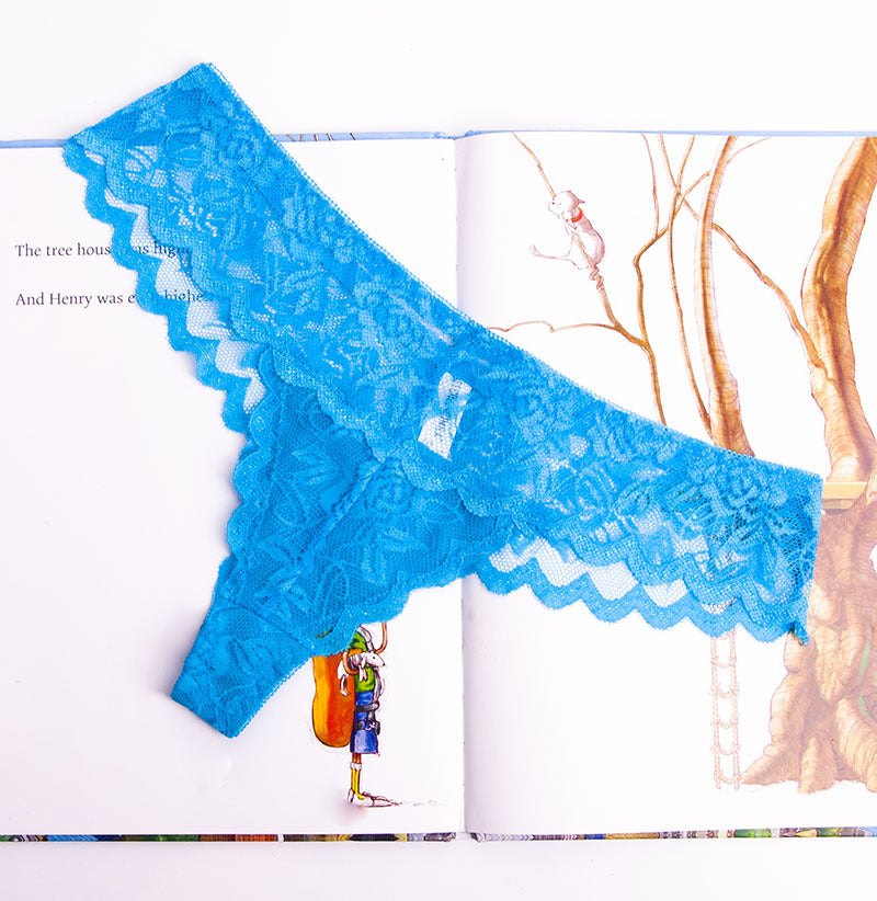 Low Rise Translucent Women's Love Net G-string Trousers