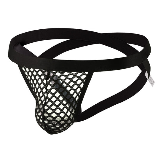 Men's Underwear T-back Lace Mesh Double G-string