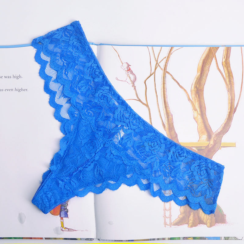 Low Rise Translucent Women's Love Net G-string Trousers