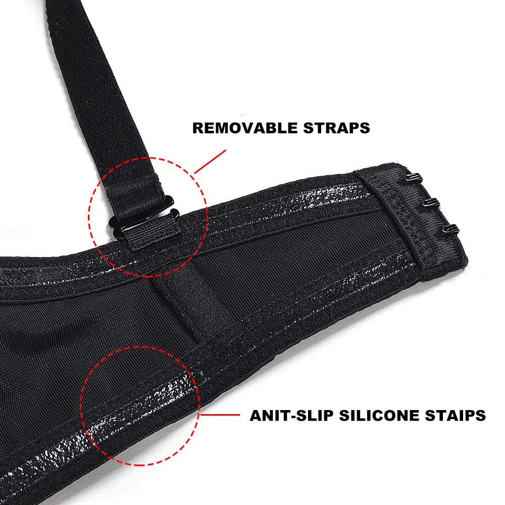 New Bras For Women Sexy Everyday Plus Size Multiway Anti-slip Unpadded Minimizer Bra 32 34 36 38 40 42 44 B C D E F G H