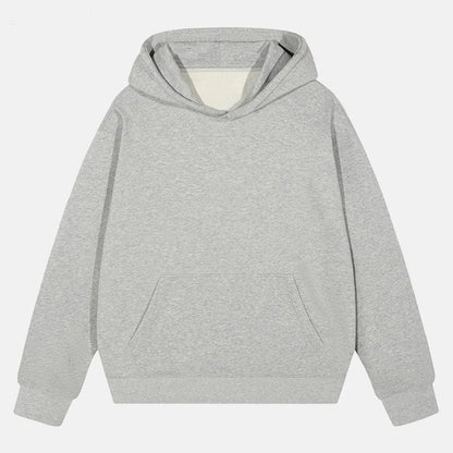 Hooded hoodie for men and women couple's outfit 2025 Spring and Autumn new style casual, solid color versatile
