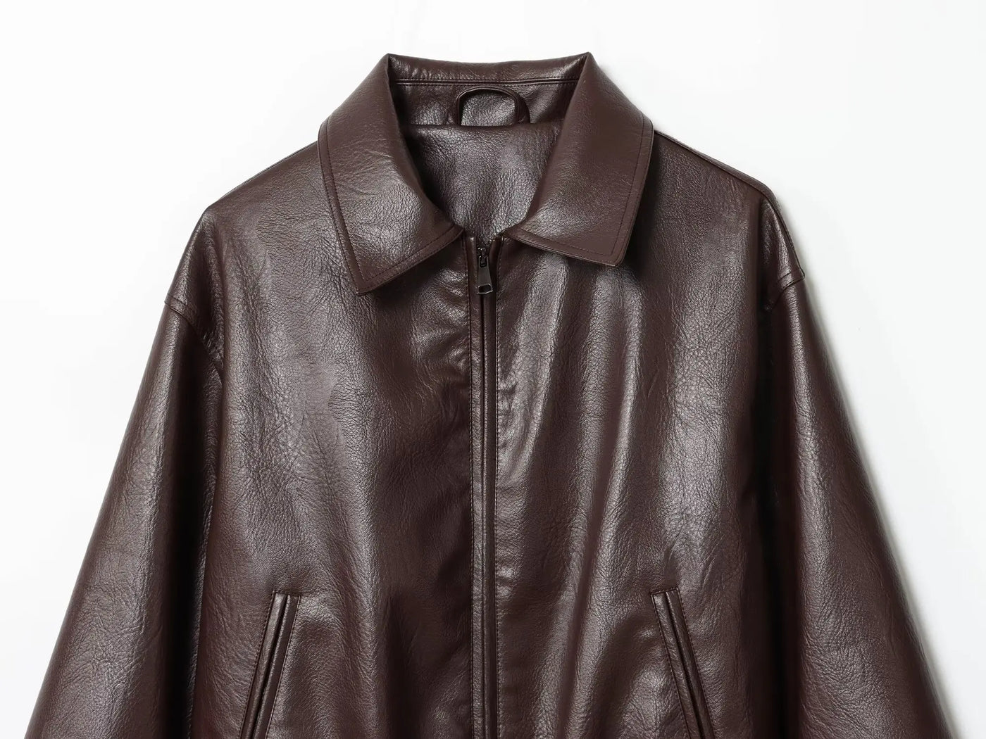 Women's Jacket - New Fall Arrival Women's Fashion Faux Leather Pilot Jacket New Arrivals
