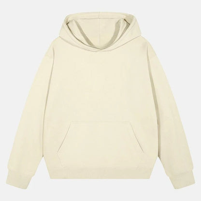 Hooded hoodie for men and women couple's outfit 2025 Spring and Autumn new style casual, solid color versatile