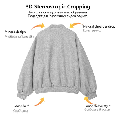 Women's Jacket 2025 New Fashion Autumn and Winter Casual Pilot Jacket for Women Loose Chic Ladies Coat