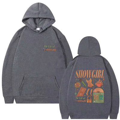 The Life of A Showgirl Hoodie Men Women Hip Hop Fashion Oversized Streetwear Man Casual Fleece Cotton Pullover Hoodies Fans Gift