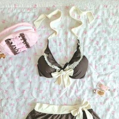 Aesthetic Crop Top Women Clothes Kawaii Cute Lace Slim Harajuku Flower Sweet Girl Corset Tops 2025 Sexy Y2k Tank Punk Clothing