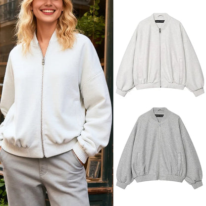 Women's Jacket 2025 New Fashion Autumn and Winter Casual Pilot Jacket for Women Loose Chic Ladies Coat