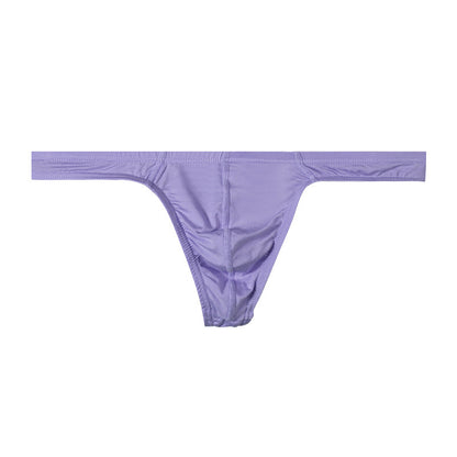 Men's Breathable Solid Low Waist G-string Pants